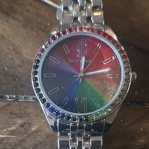 Juicy Conture Silver Rainbow Women's Watch